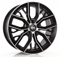 Диски Momo Massimo W7.5 R17 PCD5x114.3 ET40 DIA72,2 matt black diamond cut
